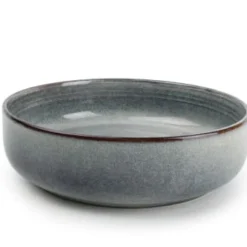 ONA Bols, Tasses Et Mugs Assiette Creuse Bleu Ø 22cm - Lot De 2