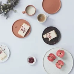 OYOY Living Design Bols, Tasses Et Mugs Assiette De Déjeuner Et De Dessert Blanc En Porcelaine Ø16xH1,4cm -Bols, tasses et mugs Soldes Boutique assiette de dejeuner et de dessert blanc en porcelaine oe16xh1 4cm 3