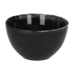 Pomax Bols, Tasses Et Mugs Bol à Céréales En Grès Noir