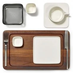 Serax Bols, Tasses Et Mugs Bol Carré En Verre Fumé Gris 12x12cm -Bols, tasses et mugs Soldes Boutique bol carre en verre fume gris 12x12cm 5