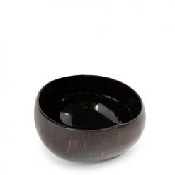 Bazar Bizar Bols, Tasses Et Mugs Bol De Nourriture En Noix De Coco Noire Et Naturel -Bols, tasses et mugs Soldes Boutique bol de nourriture en noix de coco noire et naturel 2