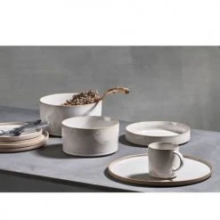 Villa Collection Bols, Tasses Et Mugs Bol De Service En Argile Blanc 3L -Bols, tasses et mugs Soldes Boutique bol de service en argile blanc 3l 1