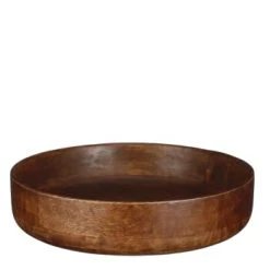 Mica Decorations Bols, Tasses Et Mugs Bol En Bois De Manguier Noir D26 -Bols, tasses et mugs Soldes Boutique bol en bois de manguier brun fonce d26 1