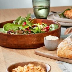 Mica Decorations Bols, Tasses Et Mugs Bol En Bois De Manguier Brun Foncé D26 -Bols, tasses et mugs Soldes Boutique bol en bois de manguier brun fonce d26 3