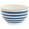 Ixia Bols, Tasses Et Mugs Bol En Grès Blanc Rayé De Bleu D14,5cm -Bols, tasses et mugs Soldes Boutique bol en gres blanc raye de bleu d14 5cm