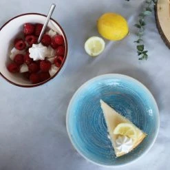 Kare Design Bols, Tasses Et Mugs Bol En Grès Bleu D14 - Lot De 4 -Bols, tasses et mugs Soldes Boutique bol en gres bleu d14 lot de 4 2