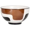 Maisons Du Monde Bols, Tasses Et Mugs Bol En Grès Formes Géométriques Marrons Et Noires - Lot De 2 -Bols, tasses et mugs Soldes Boutique bol en gres formes geometriques marrons et noires 1000 16 0 227714 1