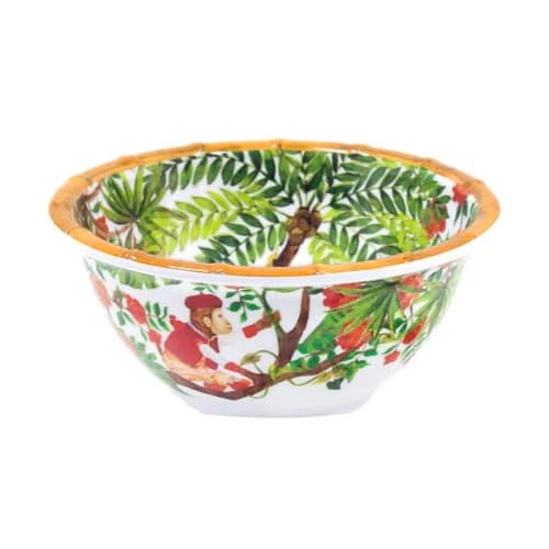 Les Jardins De La Comtesse Bols, Tasses Et Mugs Bol En Mélamine Décoré Par Des Singes De Bali 15 Cm 3 Les Jardins De La Comtesse Bols, Tasses Et Mugs Bol En Mélamine Décoré Par Des Singes De Bali 15 Cm