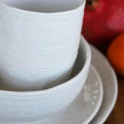 Kare Design Bols, Tasses Et Mugs Bol En Porcelaine Blanche D15 - Lot De 6 -Bols, tasses et mugs Soldes Boutique bol en porcelaine blanche d15 lot de 6 3