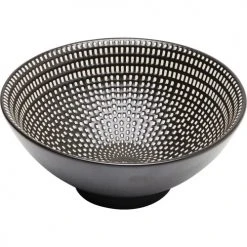 Kare Design Bols, Tasses Et Mugs Bol En Porcelaine Noire Et Blanche D18 - Lot De 4 -Bols, tasses et mugs Soldes Boutique bol en porcelaine noire et blanche d18 lot de 4 4