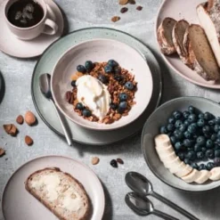 ONA Bols, Tasses Et Mugs Bol Gris Ø 14cm - Lot De 4 -Bols, tasses et mugs Soldes Boutique bol gris oe 14cm lot de 4 2