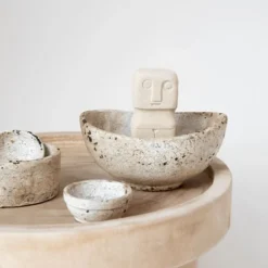 Bazar Bizar Bols, Tasses Et Mugs Bols Courbé En Céramique Antique Lot De 3 -Bols, tasses et mugs Soldes Boutique bols courbe en ceramique antique lot de 3 2