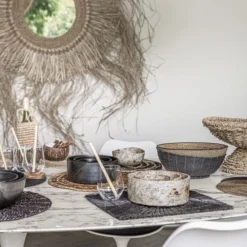 Bazar Bizar Bols, Tasses Et Mugs Bols En Terra-cotta Noire Lot De 3 -Bols, tasses et mugs Soldes Boutique bols en terra cotta noire lot de 3 5