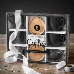 Maisons Du Monde Bols, Tasses Et Mugs Coffret 6 Tasses Et Soucoupes En Grès Noir 8 Maisons Du Monde Bols, Tasses Et Mugs Coffret 6 Tasses Et Soucoupes En Grès Noir -Bols, tasses et mugs Soldes Boutique coffret 6 tasses et soucoupes en gres noir 1000 7 23 170296 4