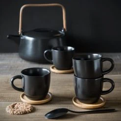 Maisons Du Monde Bols, Tasses Et Mugs Coffret 6 Tasses Et Soucoupes En Grès Noir 10 Maisons Du Monde Bols, Tasses Et Mugs Coffret 6 Tasses Et Soucoupes En Grès Noir -Bols, tasses et mugs Soldes Boutique coffret 6 tasses et soucoupes en gres noir 1000 7 23 170296 6