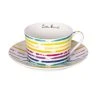 Little Marcel Bols, Tasses Et Mugs Coffret De 2 Petits Déjeuners 35 Cl En Porcelaine Multicolore -Bols, tasses et mugs Soldes Boutique coffret de 2 petits dejeuners 35 cl en porcelaine multicolore