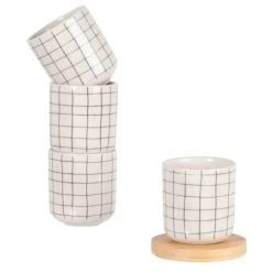 Maisons Du Monde Bols, Tasses Et Mugs Coffret En Bois De Bambou Tasses (x4) En Grès Noir Et Gris Avec Soucoupes 5 Maisons Du Monde Bols, Tasses Et Mugs Coffret En Bois De Bambou Tasses (x4) En Grès Noir Et Gris Avec Soucoupes -Bols, tasses et mugs Soldes Boutique coffret en bois de bambou tasses x4 en gres noir et gris avec soucoupes 1000 11 4 227964 2