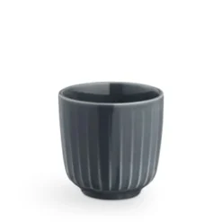 Kähler Design Bols, Tasses Et Mugs Gobelet En Céramique Anthracite 100ml -Bols, tasses et mugs Soldes Boutique gobelet en ceramique anthracite 100ml 3