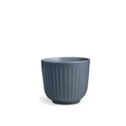 Kähler Design Bols, Tasses Et Mugs Gobelet En Céramique Bleu 200ml -Bols, tasses et mugs Soldes Boutique gobelet en ceramique anthracite 200ml