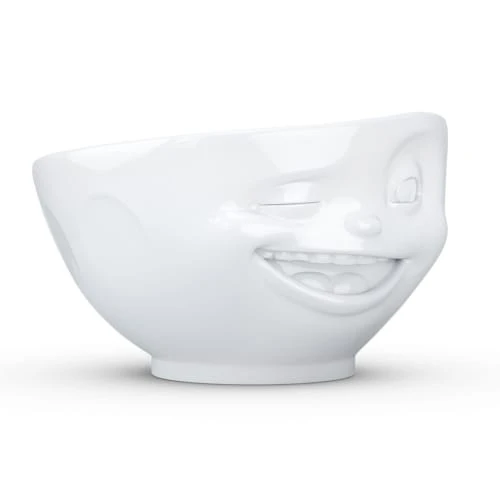 Tassen Bols, Tasses Et Mugs Grand Bol En Porcelaine Clin D'oeil 500ml 4 Tassen Bols, Tasses Et Mugs Grand Bol En Porcelaine Clin D'oeil 500ml – Image 2