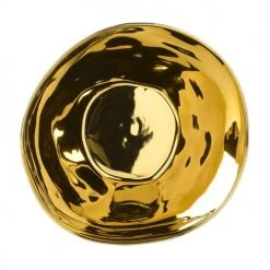 Tsé & Tsé Associées Bols, Tasses Et Mugs Grand Bol Porcelaine Blanc Brillant Et Or D16cm -Bols, tasses et mugs Soldes Boutique grand bol porcelaine blanc brillant et or d16cm 2