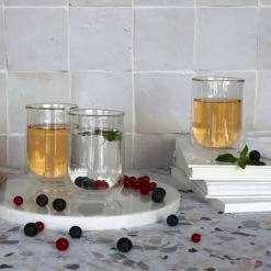 OGO Living Bols, Tasses Et Mugs Lot De 4 Tasses Café En Verre Double Paroi 25 Cl -Bols, tasses et mugs Soldes Boutique lot de 4 tasses cafe en verre double paroi 25 cl 2