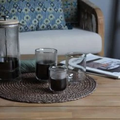 OGO Living Bols, Tasses Et Mugs Lot De 4 Tasses Expresso En Verre Double Paroi 10 Cl -Bols, tasses et mugs Soldes Boutique lot de 4 tasses expresso en verre double paroi 10 cl 2