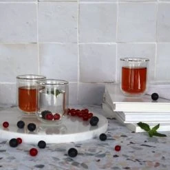 OGO Living Bols, Tasses Et Mugs Lot De 4 Tasses Expresso En Verre Double Paroi 10 Cl -Bols, tasses et mugs Soldes Boutique lot de 4 tasses expresso en verre double paroi 10 cl 4