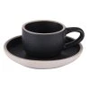 Table Passion Bols, Tasses Et Mugs Lot De 6 - Tasse à Café Et Sous-tasse 11 Cl En Grès Noir -Bols, tasses et mugs Soldes Boutique lot de 6 tasse a cafe et sous tasse 11 cl en gres noir