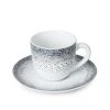 Table Passion Bols, Tasses Et Mugs Lot De 6 - Tasse à Café Et Sous-tasse En Grès Gris -Bols, tasses et mugs Soldes Boutique lot de 6 tasse a cafe et sous tasse en gres gris