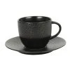 Table Passion Bols, Tasses Et Mugs Lot De 6 - Tasse à Thé Et Sous-tasse 22 Cl En Grès Noir -Bols, tasses et mugs Soldes Boutique lot de 6 tasse a the et sous tasse 22 cl en gres noir