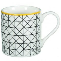 Faye Bols, Tasses Et Mugs Mini Tasse Graphique Noire -Bols, tasses et mugs Soldes Boutique mini tasse graphique blanche