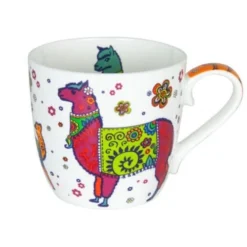 Koenitz Bols, Tasses Et Mugs Mug Animaux Colorés Lama 425ml