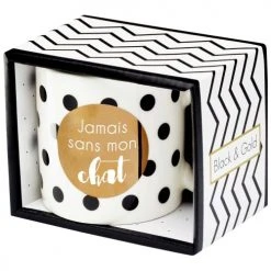 Draeger Paris Bols, Tasses Et Mugs Mug Cadeau Jamais Sans Mon Chat -Bols, tasses et mugs Soldes Boutique mug cadeau jamais sans mon chat 1