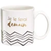 Draeger Paris Bols, Tasses Et Mugs Mug Cadeau Je Le Ferai Demain -Bols, tasses et mugs Soldes Boutique mug cadeau je le ferai demain