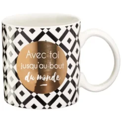 Draeger Paris Bols, Tasses Et Mugs Mug Cadeau Jusqu'au Bout Du Monde -Bols, tasses et mugs Soldes Boutique mug cadeau jusqu au bout du monde 1