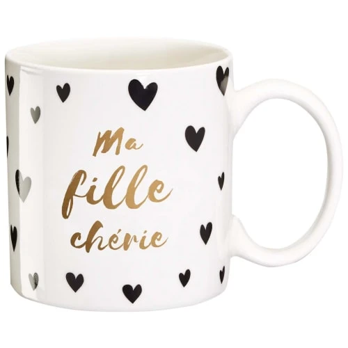 Mug Cadeau Ma Fille Chérie Draeger Paris Bols, Tasses Et Mugs Mug Cadeau Ma Fille Chérie -Bols, tasses et mugs Soldes Boutique mug cadeau ma fille cherie