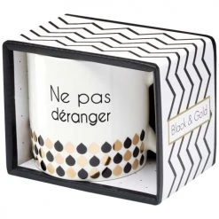 Draeger Paris Bols, Tasses Et Mugs Mug Cadeau Ne Pas Déranger -Bols, tasses et mugs Soldes Boutique mug cadeau ne pas deranger 1