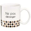 Draeger Paris Bols, Tasses Et Mugs Mug Cadeau Ne Pas Déranger -Bols, tasses et mugs Soldes Boutique mug cadeau ne pas deranger