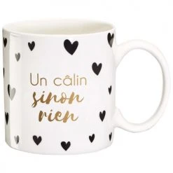 Draeger Paris Bols, Tasses Et Mugs Mug Cadeau Un Câlin Sinon Rien
