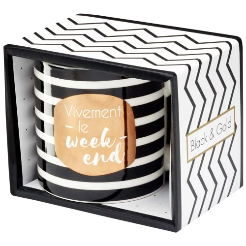 Draeger Paris Bols, Tasses Et Mugs Mug Cadeau Vivement Le Week-end 5 Draeger Paris Bols, Tasses Et Mugs Mug Cadeau Vivement Le Week-end – Image 3