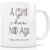 Créa Bisontine Bols, Tasses Et Mugs Mug Céramique A Girl Has No Age -Bols, tasses et mugs Soldes Boutique mug ceramique a girl has no age