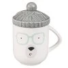 Maisons Du Monde Vaisselle De Noël Mug Chapeau Ours En Faïence Blanche - Lot De 2 -Bols, tasses et mugs Soldes Boutique mug chapeau ours en faience blanche 1000 0 26 174522 1