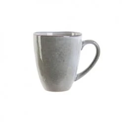 Saveur Et Degustation Bols, Tasses Et Mugs Mug En Céramique Au Design Minéral Avec Anse 300 Ml Gris