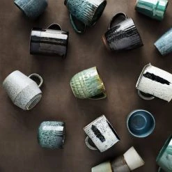 Madam Stoltz Bols, Tasses Et Mugs Mug En Céramique Bleu -Bols, tasses et mugs Soldes Boutique mug en ceramique bleu 2