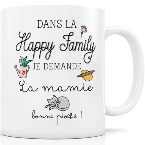 Créa Bisontine Bols, Tasses Et Mugs Mug En Céramique Dans La Happy Family Je Demande La Mamie 3 Créa Bisontine Bols, Tasses Et Mugs Mug En Céramique Dans La Happy Family Je Demande La Mamie