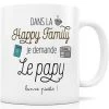 Créa Bisontine Bols, Tasses Et Mugs Mug En Céramique Dans La Happy Family Je Demande Le Papy