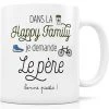 Créa Bisontine Bols, Tasses Et Mugs Mug En Céramique Dans La Happy Family Je Demande Le Père -Bols, tasses et mugs Soldes Boutique mug en ceramique dans la happy family je demande le pere