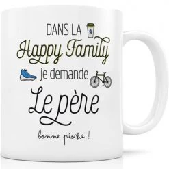 Créa Bisontine Bols, Tasses Et Mugs Mug En Céramique Dans La Happy Family Je Demande Le Père