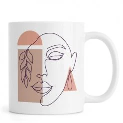 Juniqe Bols, Tasses Et Mugs Mug En Céramique En Blanc Ivoire